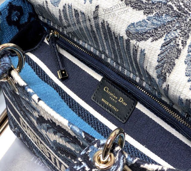 Dior女包 迪奧Lady Dior刺繡手袋 Dior手提肩背斜挎包  dfk1764